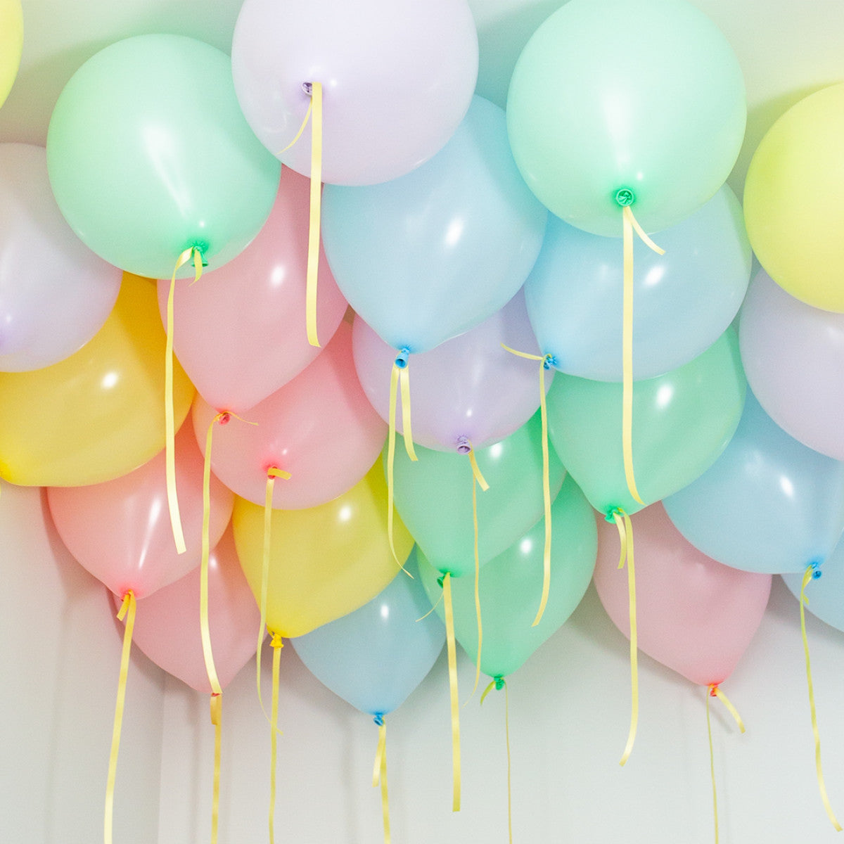 Ice Cream Rainbow Helium Ceiling Balloons