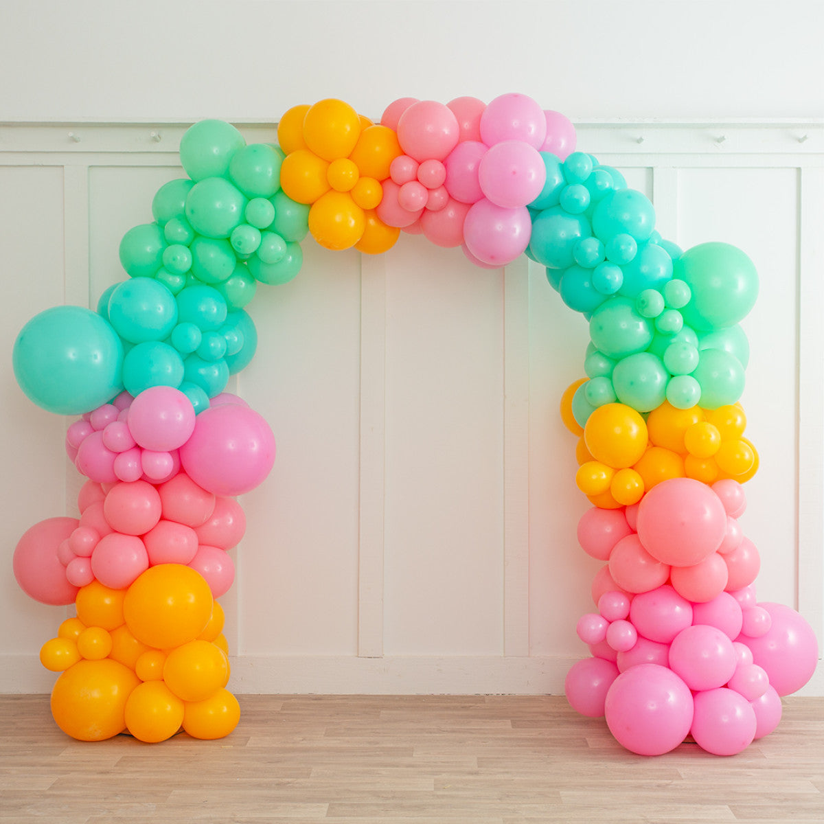 Tutti Fruity Summer Ready-Made Balloon Arch – 2m x 2m