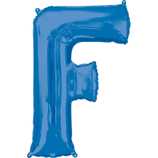 34 Inch Letter "F" Inflated Foil Balloons in Dubai
