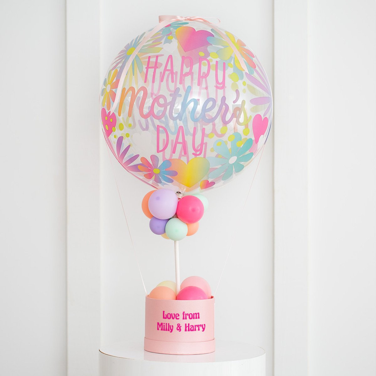 Mother's Day Rainbow Bubble Balloon Surprise