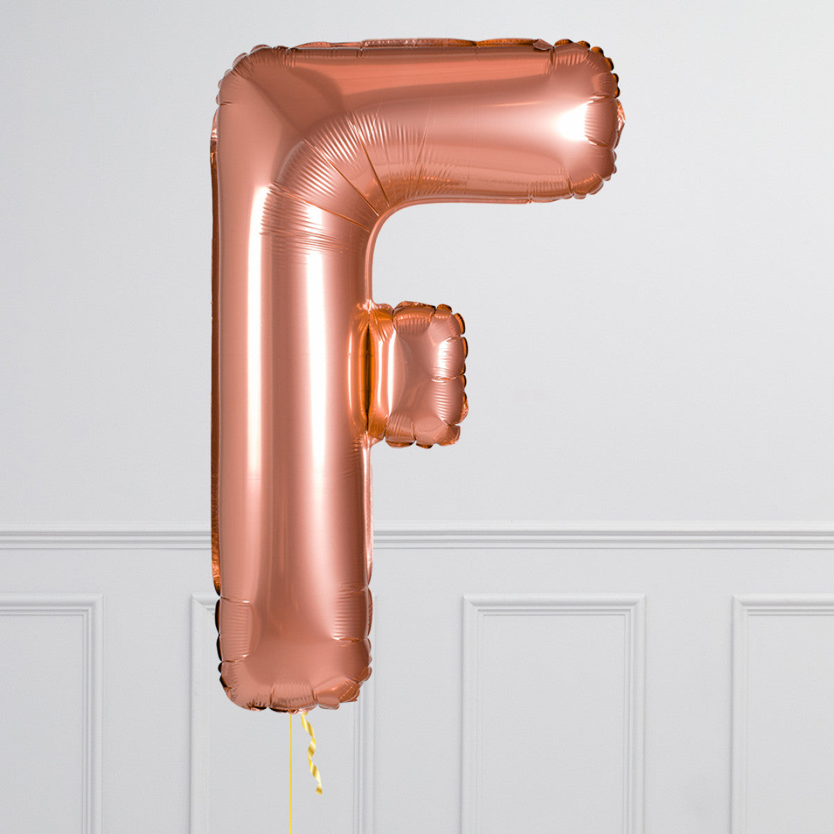 34 Inch Letter "F" Inflated Foil Balloons in Dubai