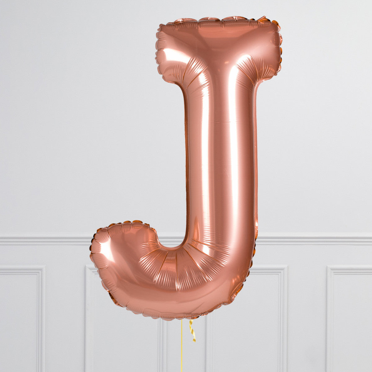 34 Inch Letter "J" Inflated Foil Balloons in Dubai