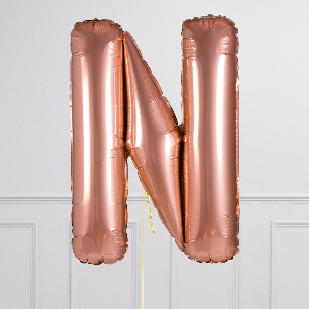 34 Inch Letter "N" Inflated Foil Balloons in Dubai