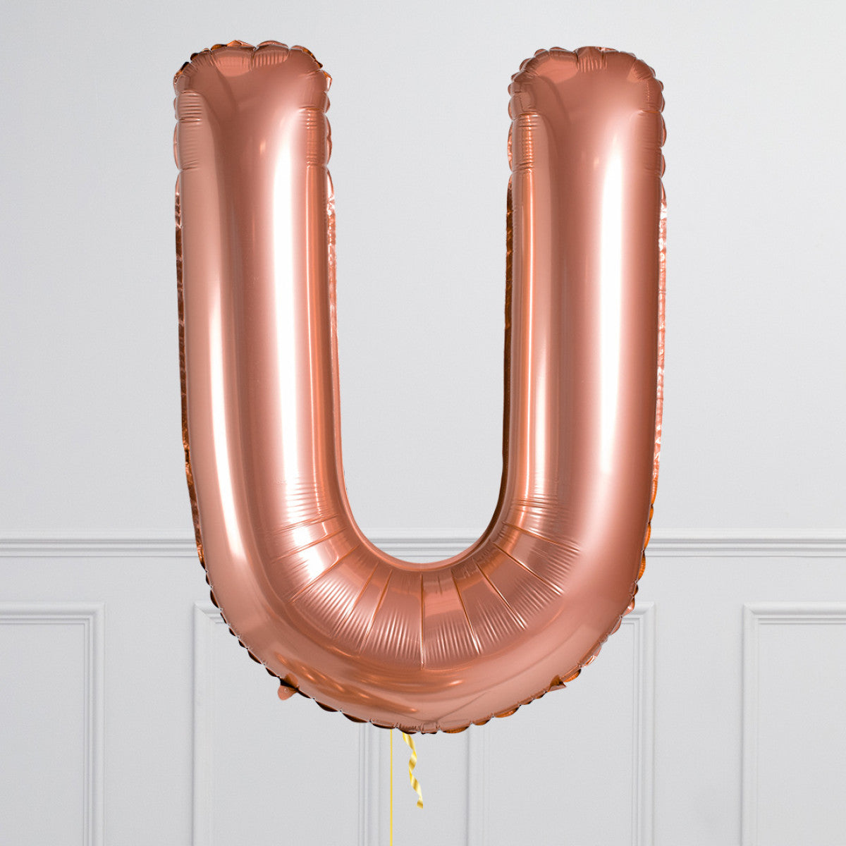 34 Inch Letter "U" Inflated Foil Balloons in Dubai