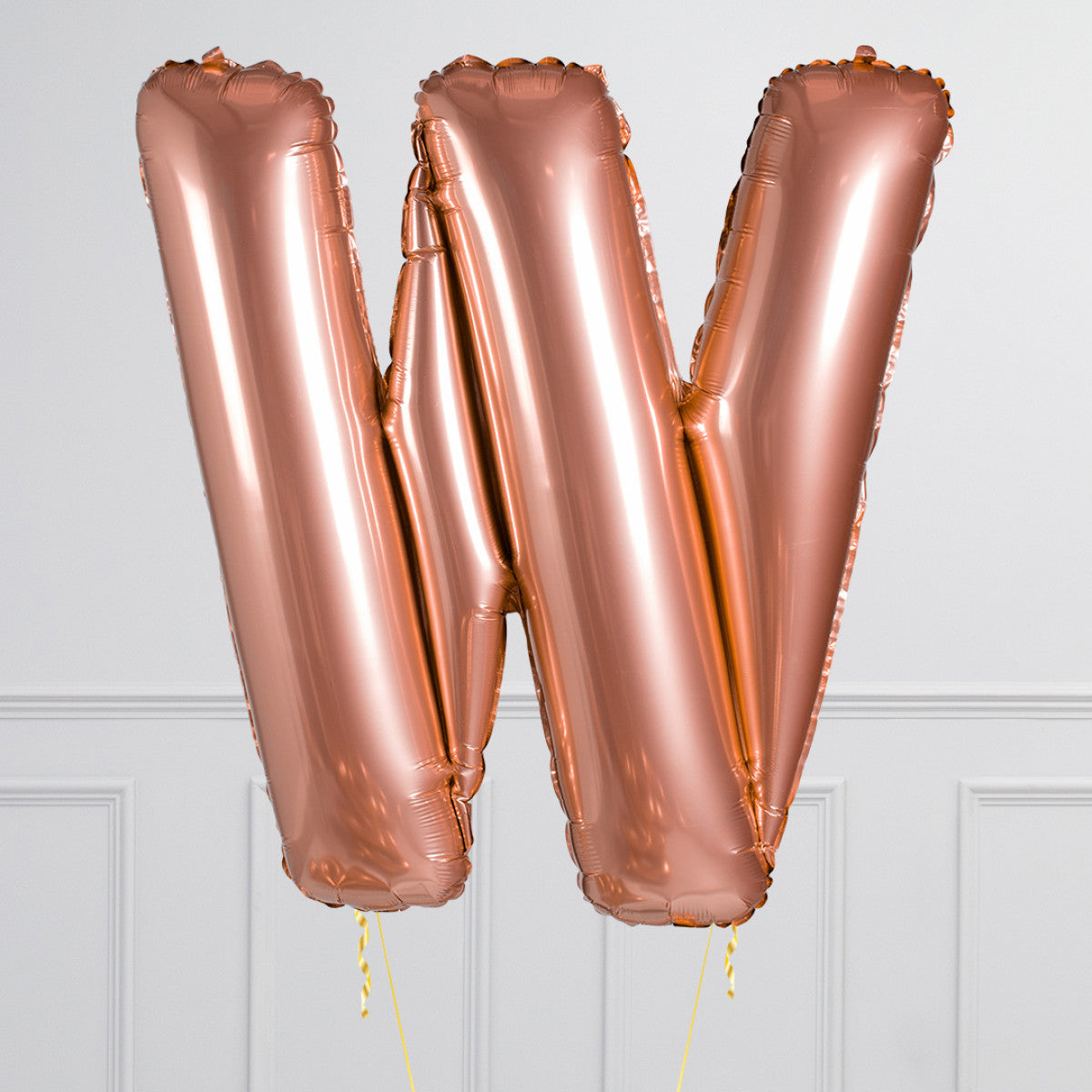 34 Inch Letter "W" Inflated Foil Balloons in Dubai