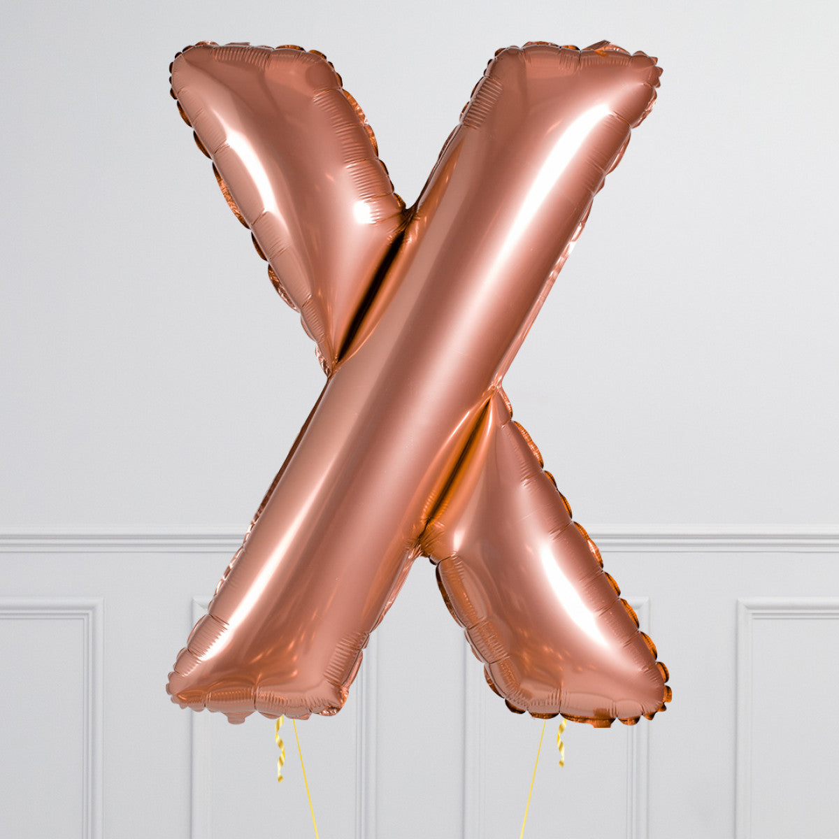 34 Inch Letter "X" Inflated Foil Balloons in Dubai