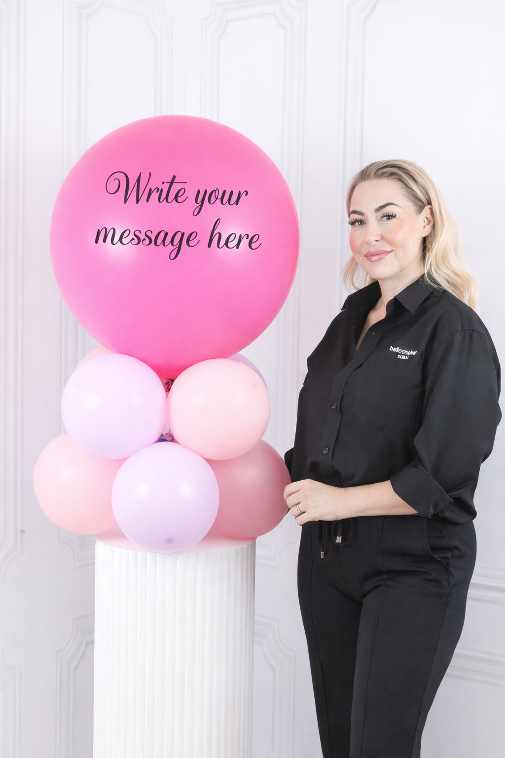 Personalised Stack Balloon for Girls – Custom Party Decoration in Dubai