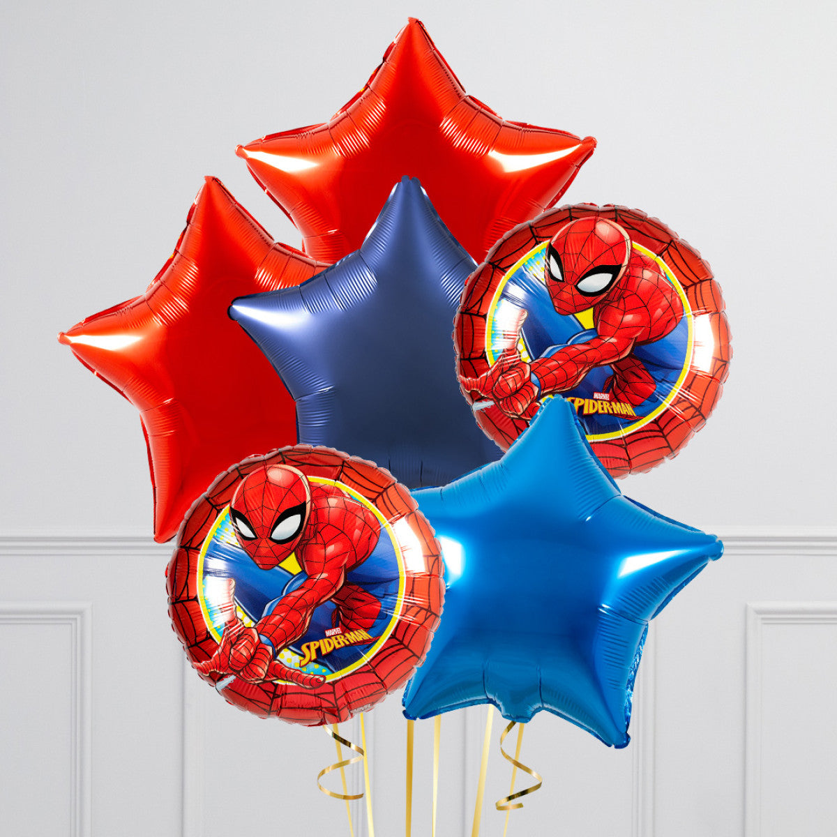 Spider Helium Star Balloon Bunch in Dubai