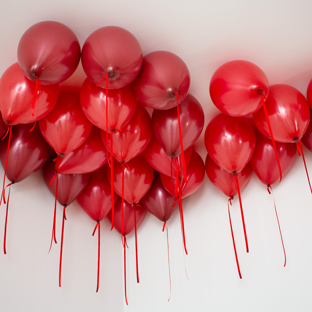 Dark Cherry Red Ceiling Balloons – Bold, Elegant, and Ready to Float
