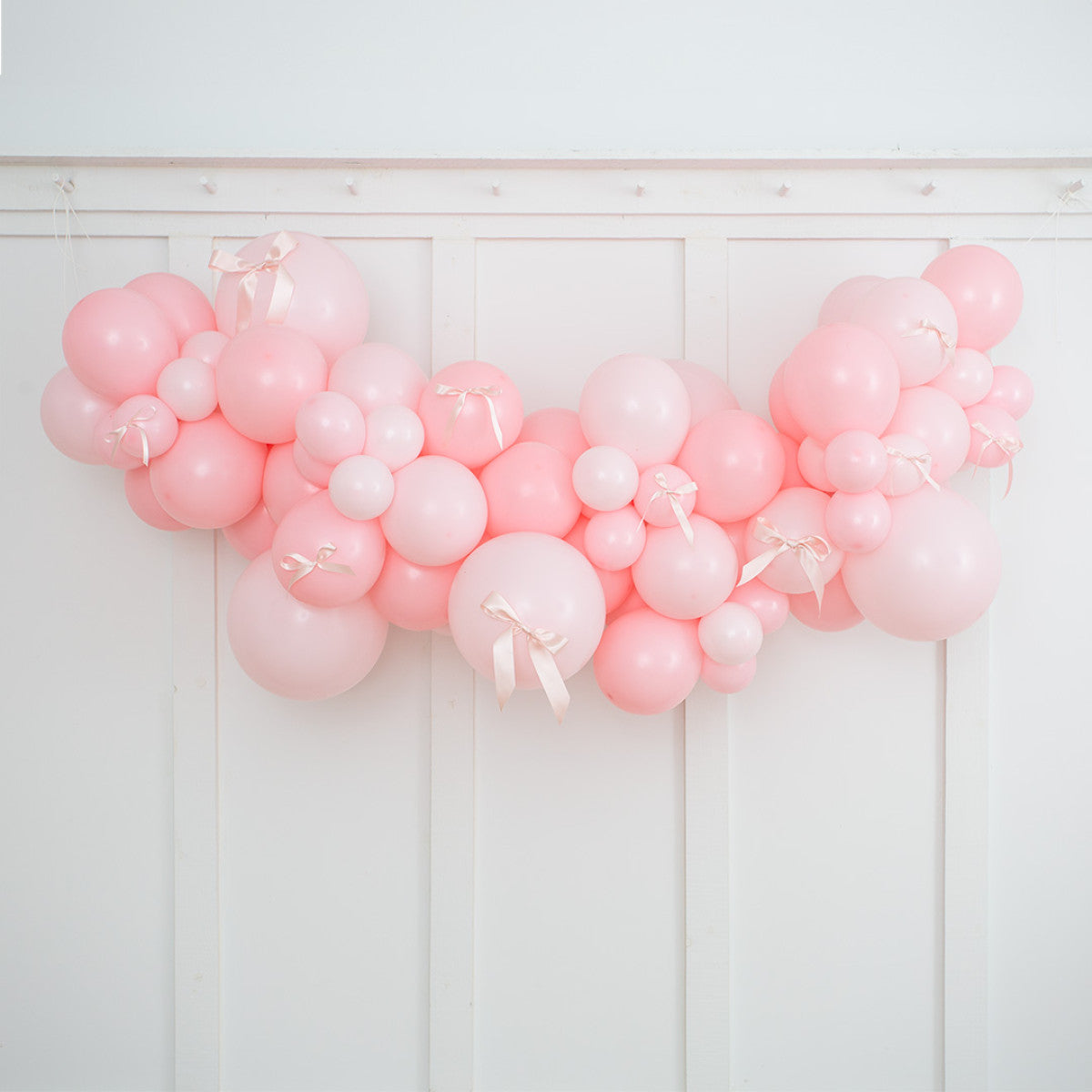 Elegant 2m Baby Pink Balloon Garland – Ready to Impress