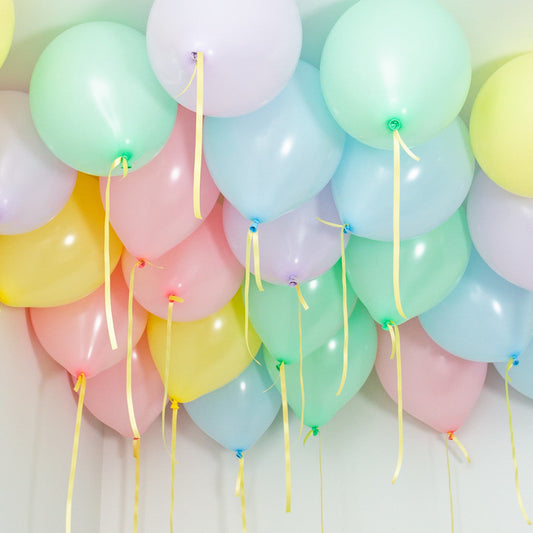 Ice Cream Rainbow Helium Ceiling Balloons