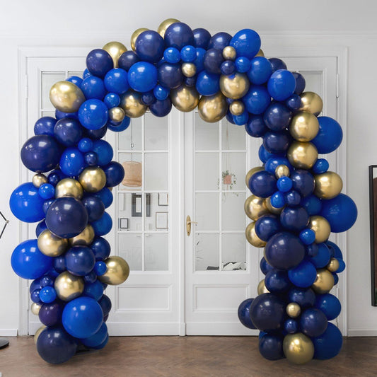 Sapphire Blue Ready-Made Balloon Arch