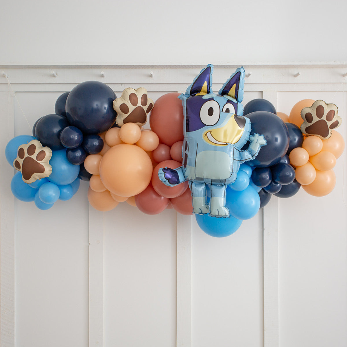 Ready-Made 2m Bluey Balloon Garland - Perfect for Kids’ Parties in Dubai