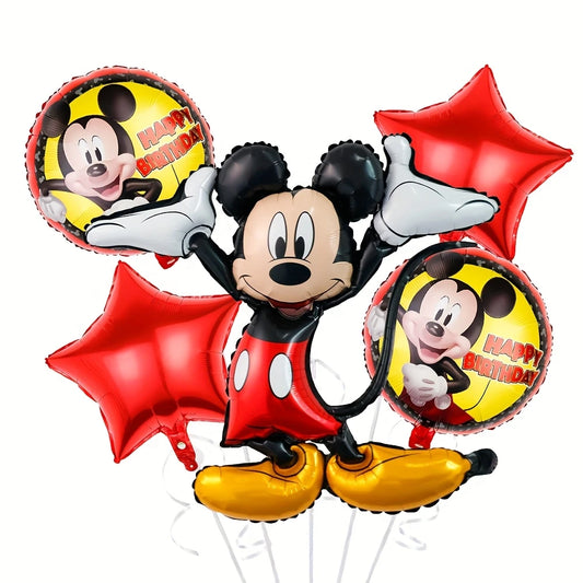 Mickey Mouse Standing Foil Balloon Set – Disney Cartoon Party Balloons in Dubai