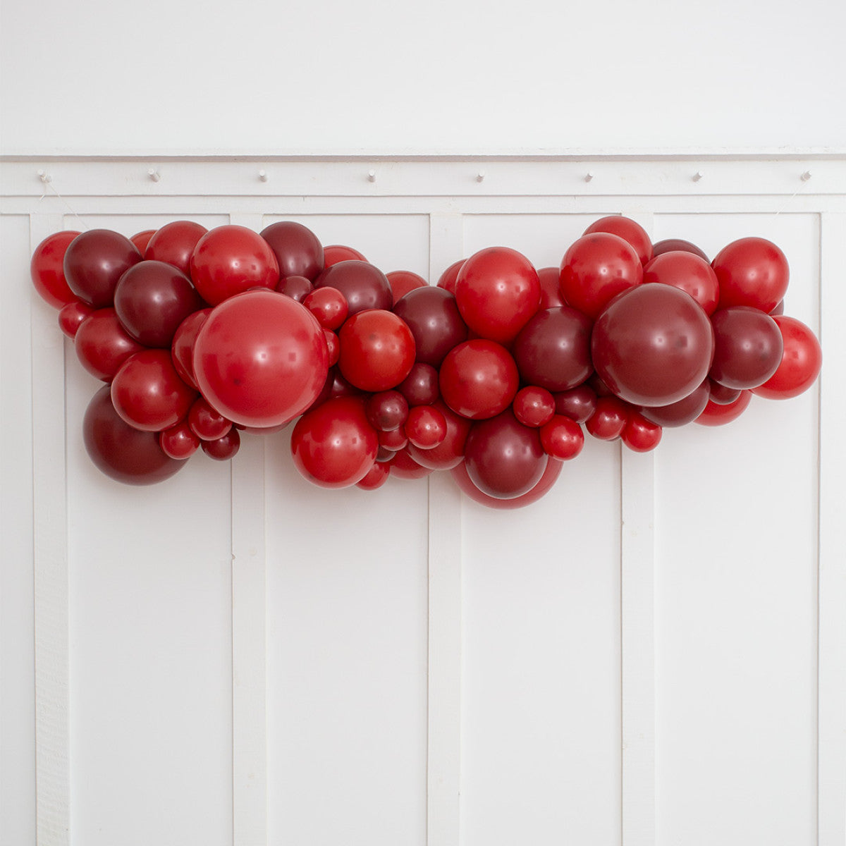 Luxurious Dark Cherry Red Balloon Garland – Dubai Delivery