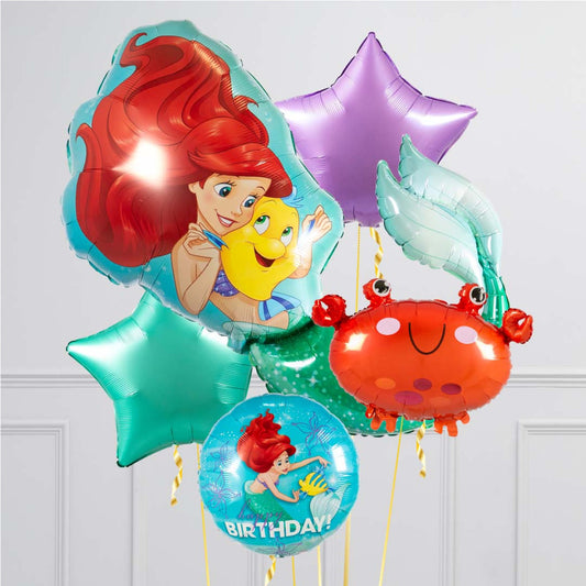 Little Mermaid Ariel Balloon Bouquet