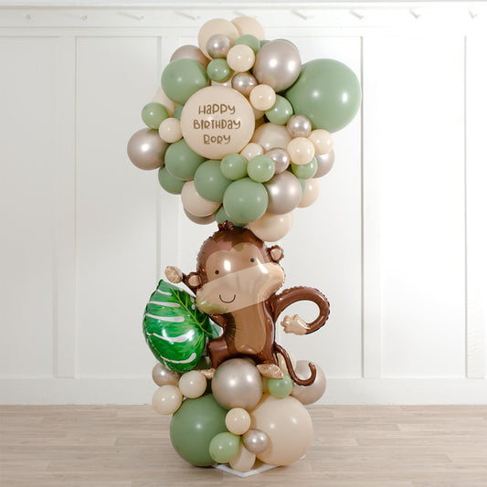 Personalized Freestanding Eucalyptus Hot Air Balloon