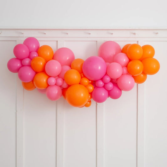Celebrate in Style with Our New &amp; Improved 2m Flamingo Pink Balloon Garland