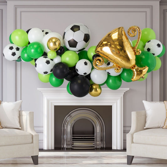 Take Your Football Party to the Next Level with Our 2m Football Balloon Garland