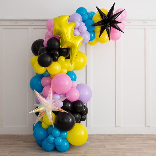 Girl Power Asymmetric Balloon Arch