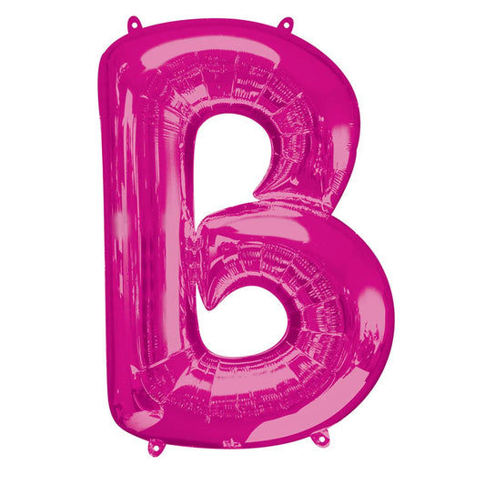 34 Inch Letter "B" Inflated Foil Balloons in Dubai