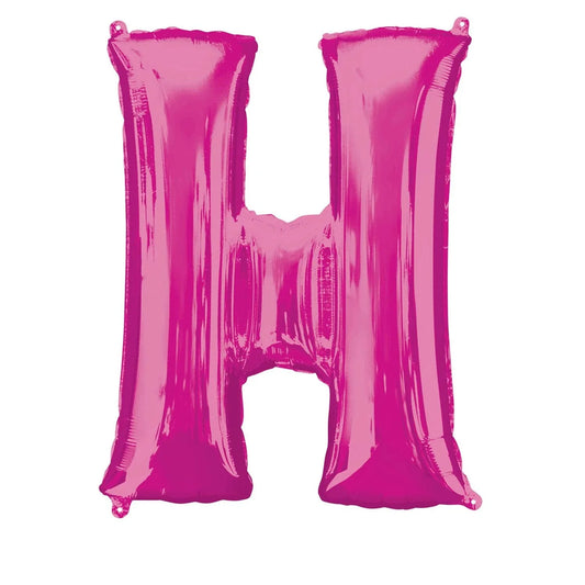 34 Inch Letter "H" Inflated Foil Balloons in Dubai