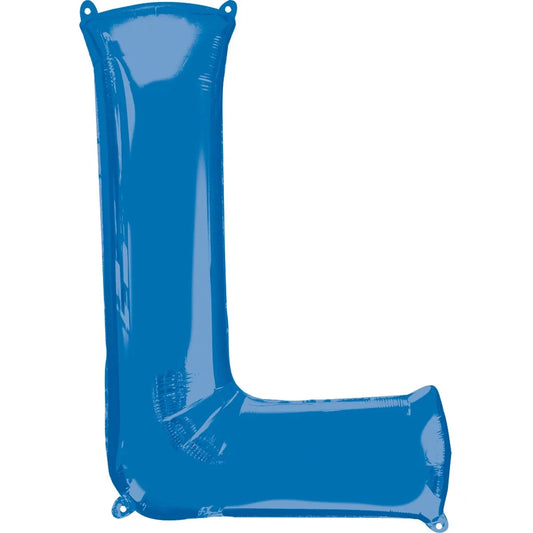 34 Inch Letter "L" Inflated Foil Balloons in Dubai