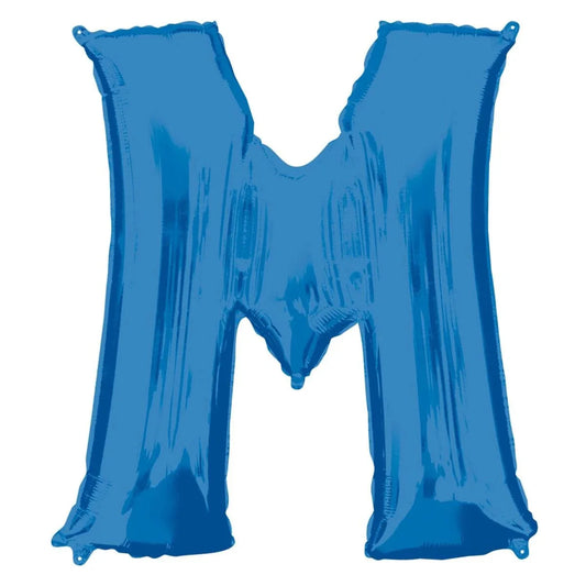 34 Inch Letter "M" Inflated Foil Balloons in Dubai