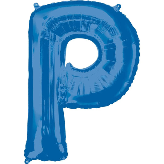 34 Inch Letter "P" Inflated Foil Balloons in Dubai