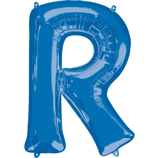 34 Inch Letter "R" Inflated Foil Balloons in Dubai