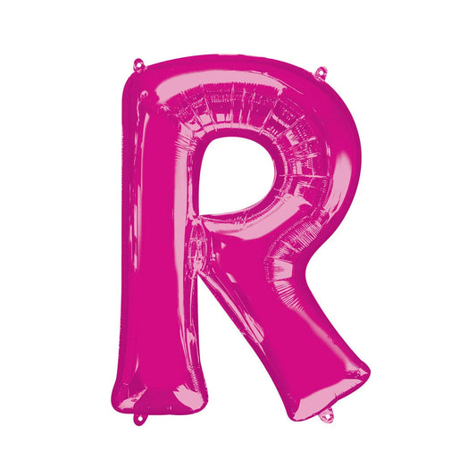 34 Inch Letter "R" Inflated Foil Balloons in Dubai