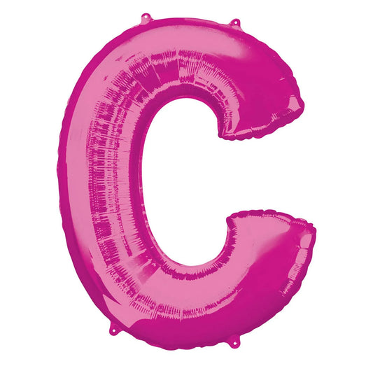 34 Inch Letter "C" Inflated Foil Balloons in Dubai