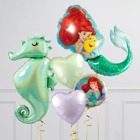 Magical Little Mermaid Balloon – Helium Inflated &amp; Delivered in Dubai