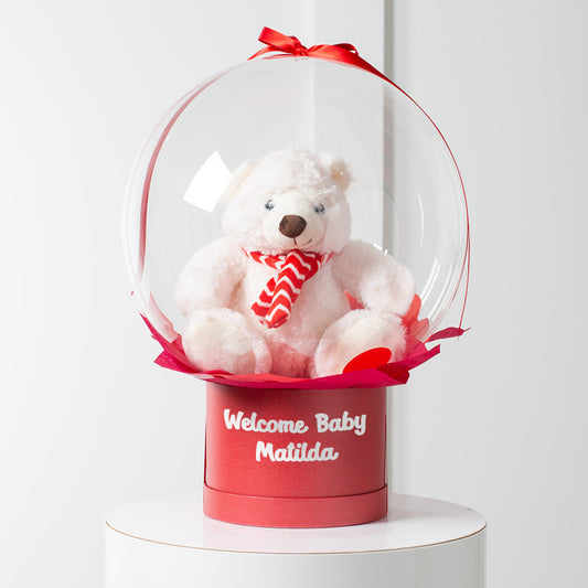 Personalised Polar Bear in a Bubble Balloon – Eco-Friendly Gift in Dubai