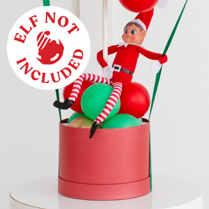 Personalised Elf on the Shelf Hot Air Balloon – Christmas Balloon Magic in Dubai