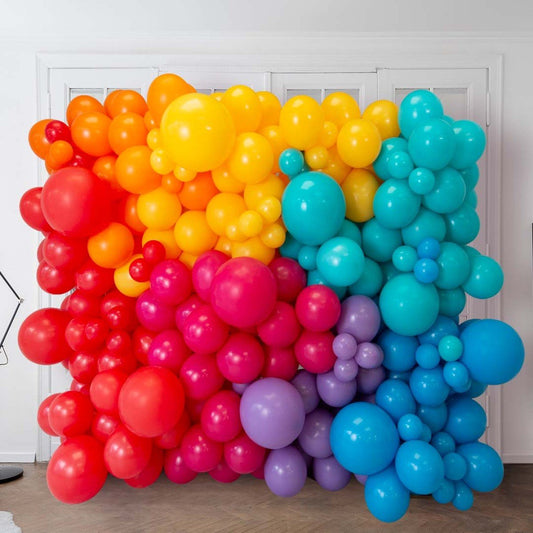Rainbow Balloon Wall – Take Your Party Decor and Selfie Game to the Next Level