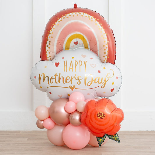 Mother’s Day Rose Gold Balloon Arrangement