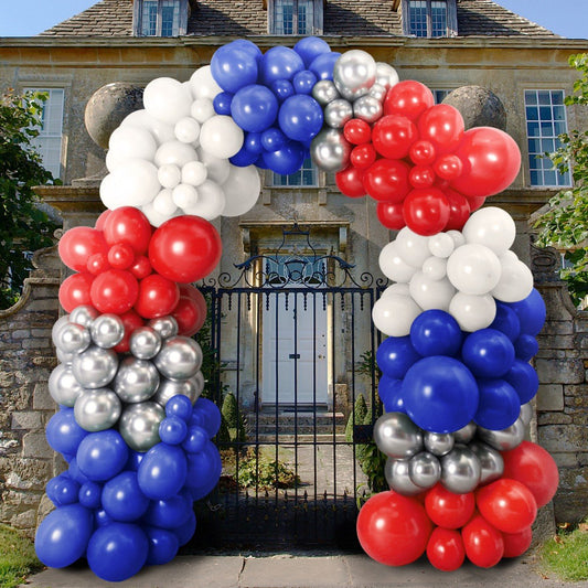 Royal King's Coronation Balloon Arch - Dubai Delivery