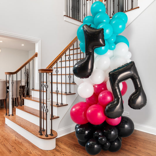 Make Your Celebration Unforgettable with a 6-ft Social Media Party Balloon Pillar