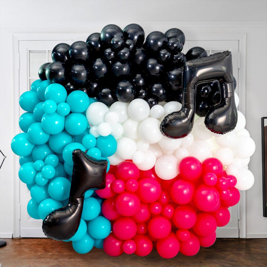Social Media Party Circle Balloon Wall – Make Your Celebration Unforgettable in Dubai