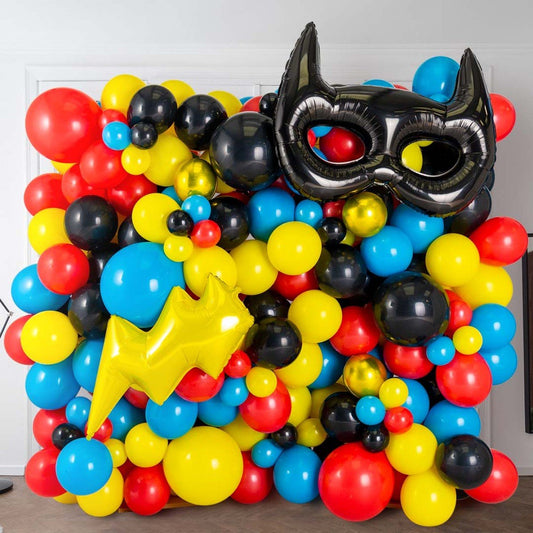 Superhero Balloon Wall in Dubai