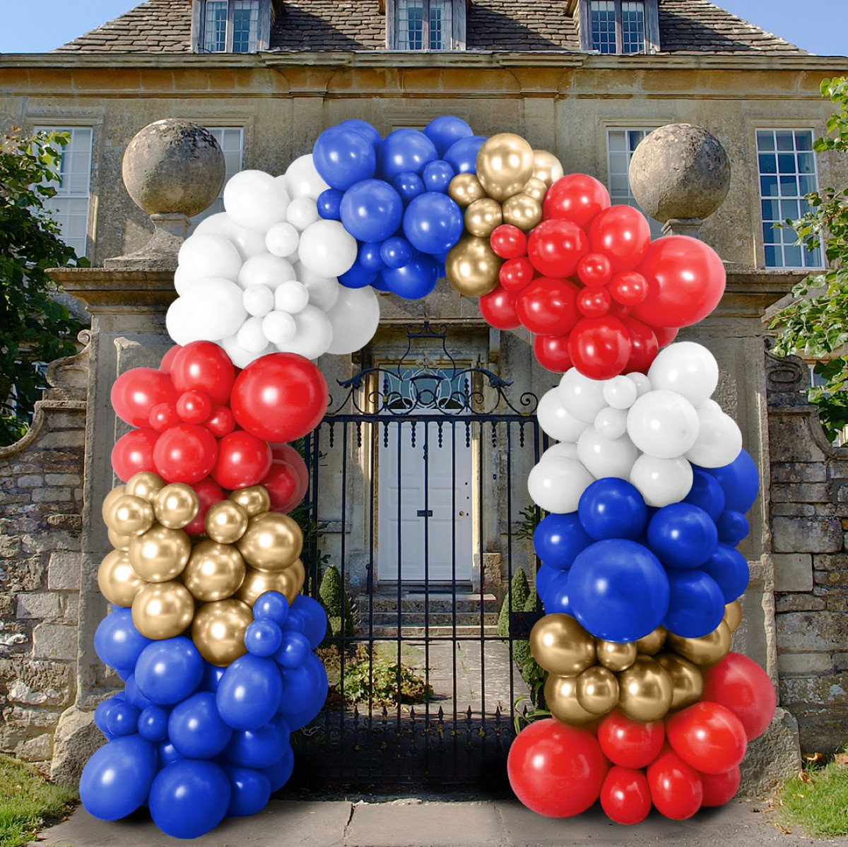 King’s Coronation Balloon Arch – Dubai Party Delivery