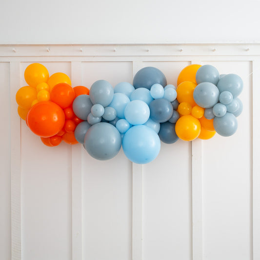 Trucks &amp; Diggers 2m Balloon Garland – Construction Party Decor in Dubai