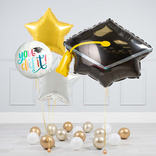 You Did It! Graduation Hat Balloon – Helium Balloon Delivery in Dubai