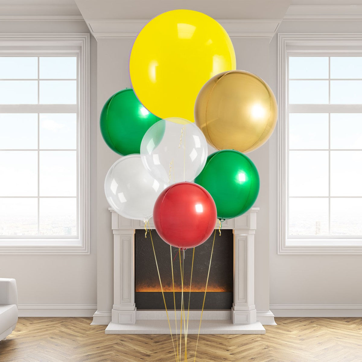 Farmyard Giant Balloon Bunch – Charming Farm-Themed Balloon Decor in Dubai
