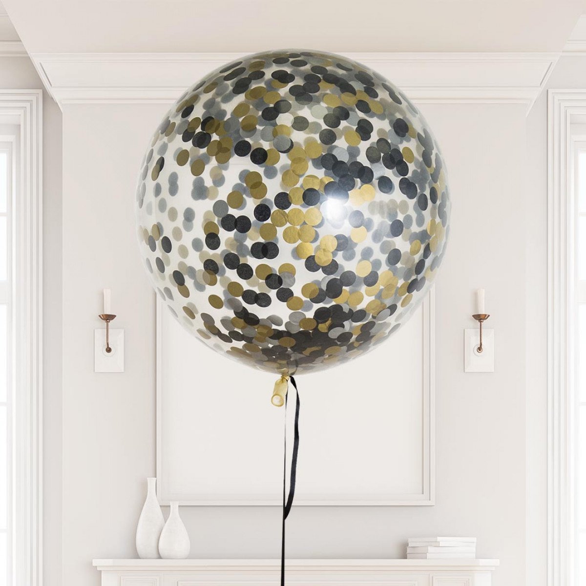 Glitz & Glam Helium Confetti Giant Balloon – 3ft
