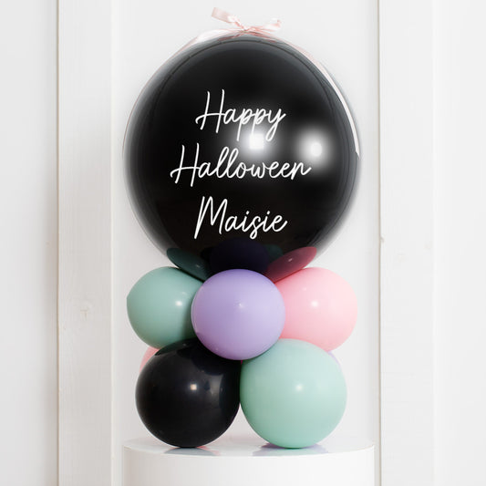 Personalised Cutie Halloween Air-Filled Bubble Stack