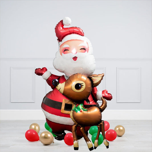 Santa Christmas Airloonz Foil Balloon