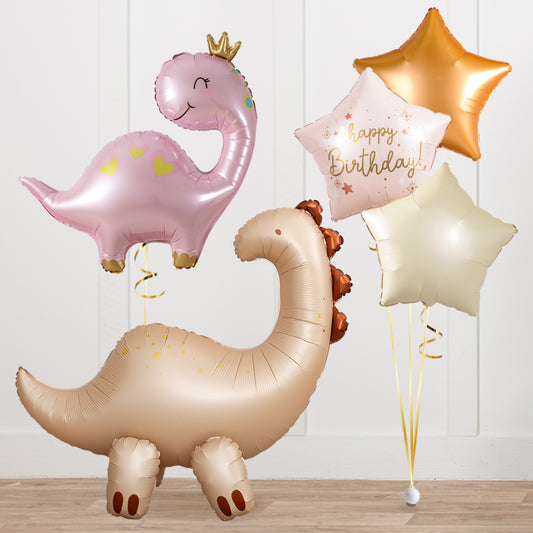 Standing Brontosaurus Balloon Package