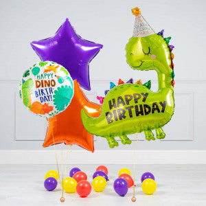 Sweetivore Party Dinosaur Birthday Balloon Package